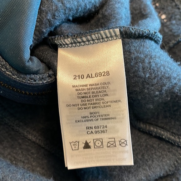 Columbia, S; Omni shield, pthalo blue, great seaming-great fit! Full zip. EUC - Picture 11 of 14